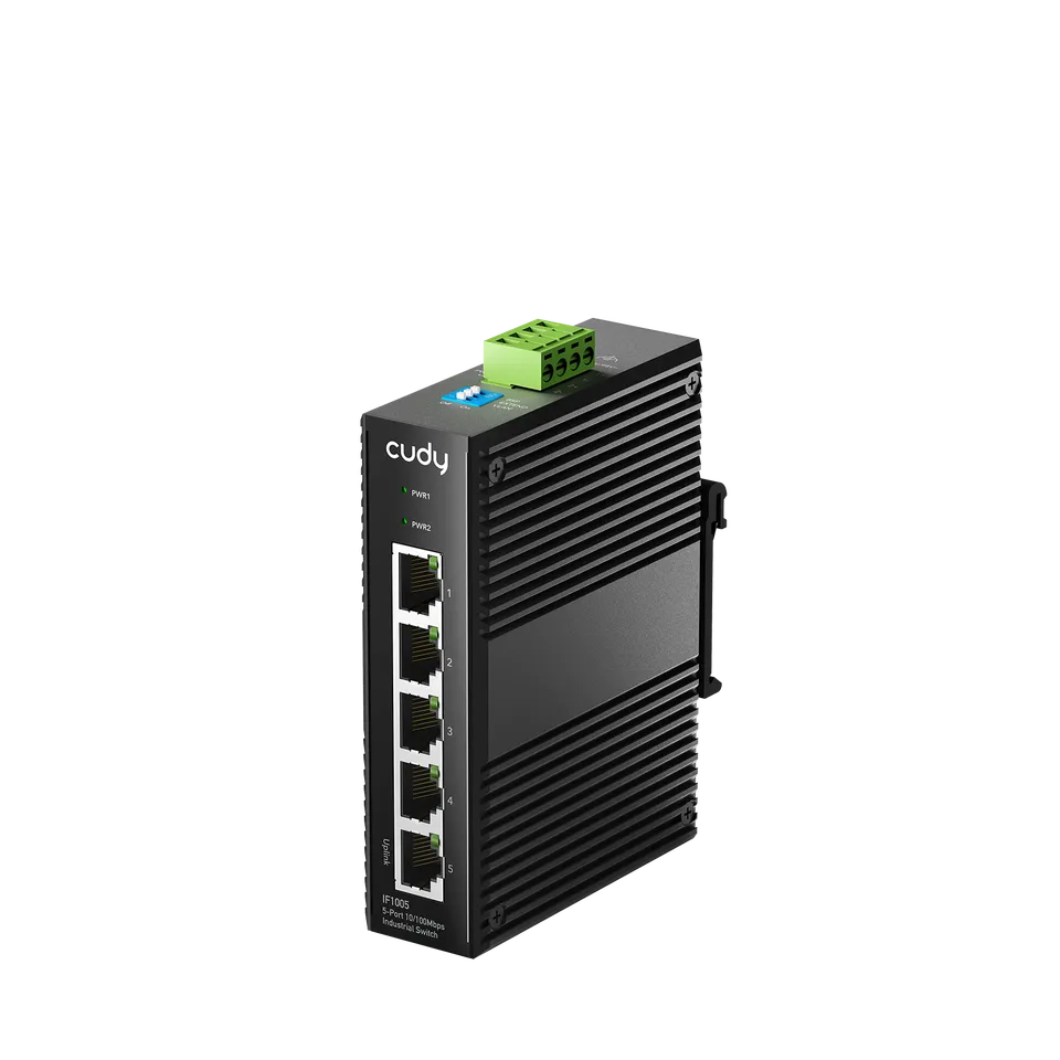 cudy-if1005-5-port-industrial-switch-10-100-mbps image 1