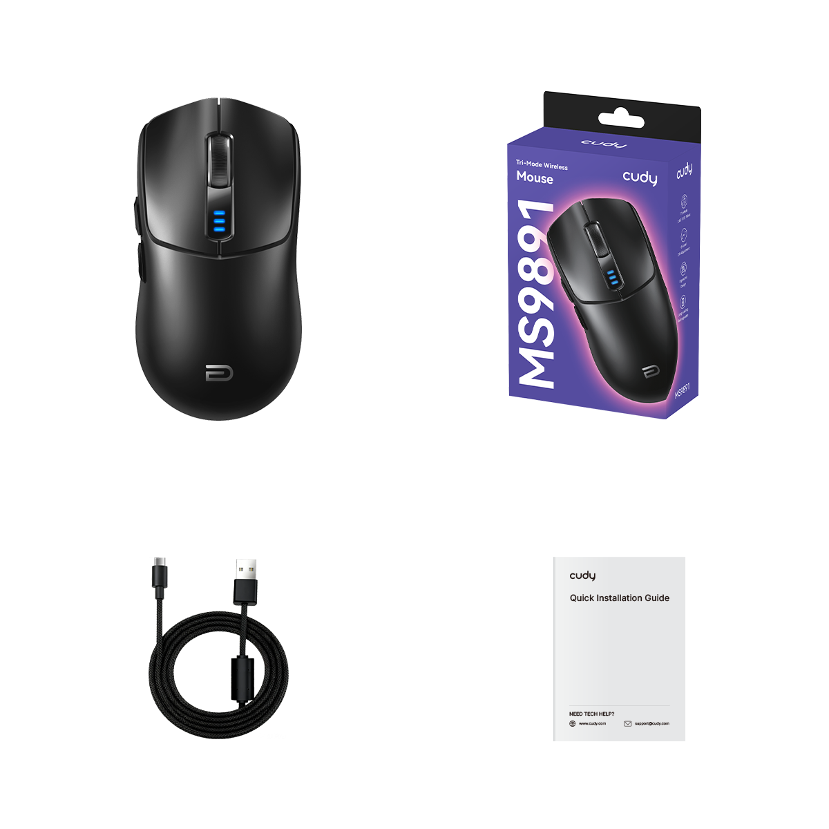 cudy-ms9891-1-0-tri-mode-wireless-mouse-funkmaus-dpi image 3