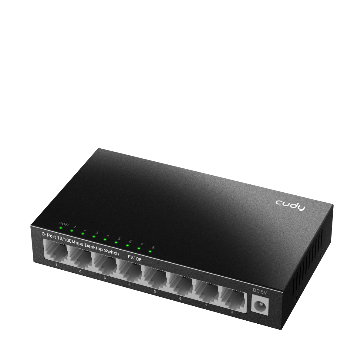 cudy-fs108-switch-8-port-10-100-desktop-metall image 2
