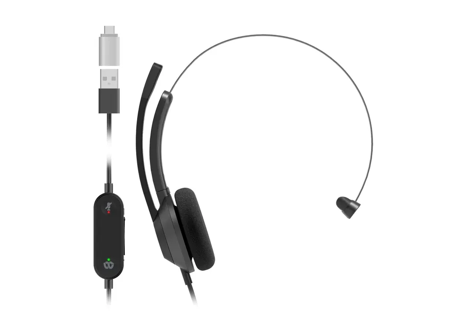 cisco-headset-321-single-on-ear-usb-c-carbon-black-webex image 1