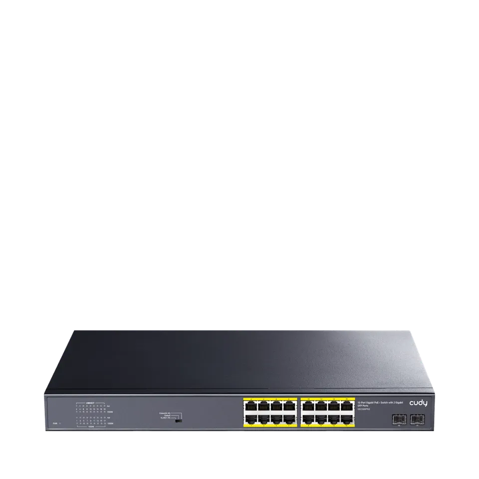 cudy-gs1020ps2-16-port-gigabit-poe-switch-200w-sfp image 1