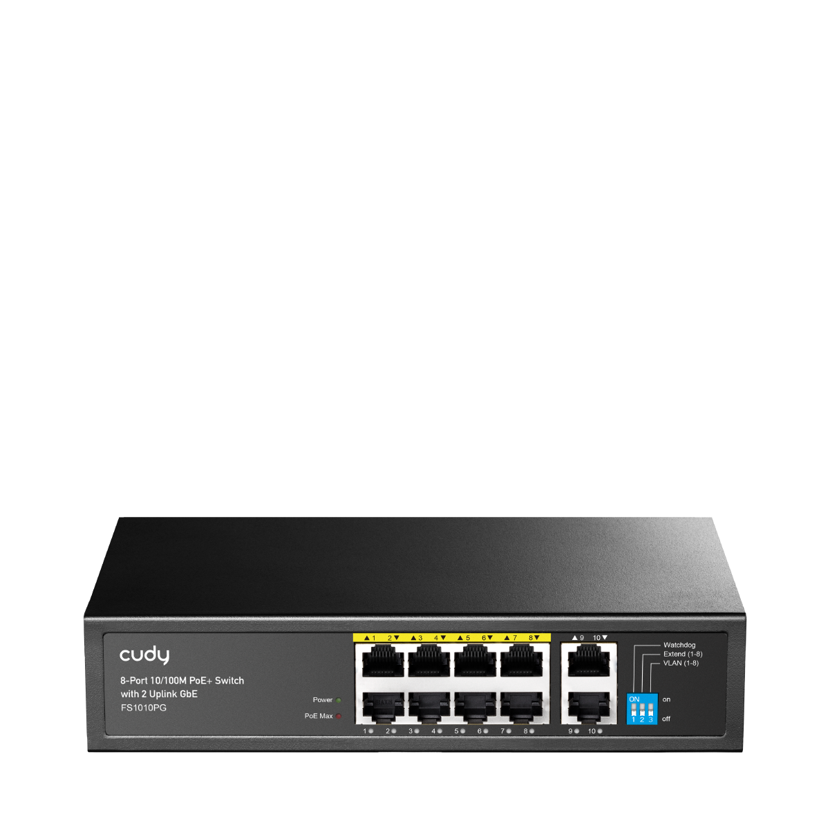 cudy-fs1010pg-poe-switch-8-port-120w-2x-gigabit image 1