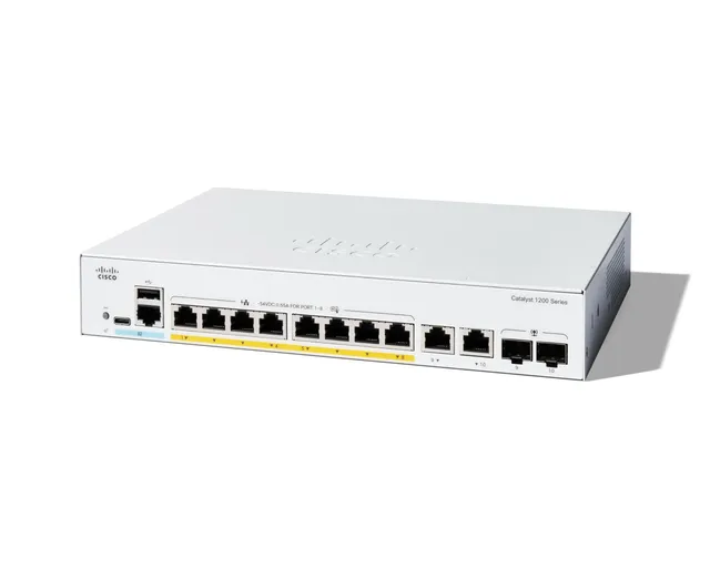 cisco-catalyst-1200-c1200-8p-e-2g-switch-8-port-poe-67w image 1