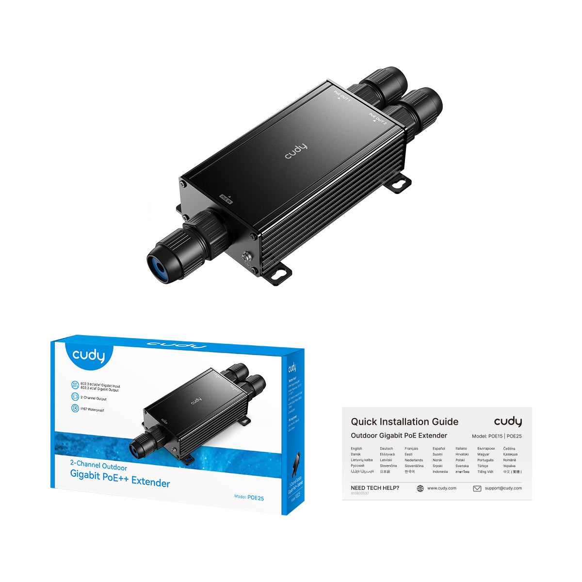 cudy-poe25-2-0-poe-extender-outdoor-2-kanal-gigabit-poe image 2