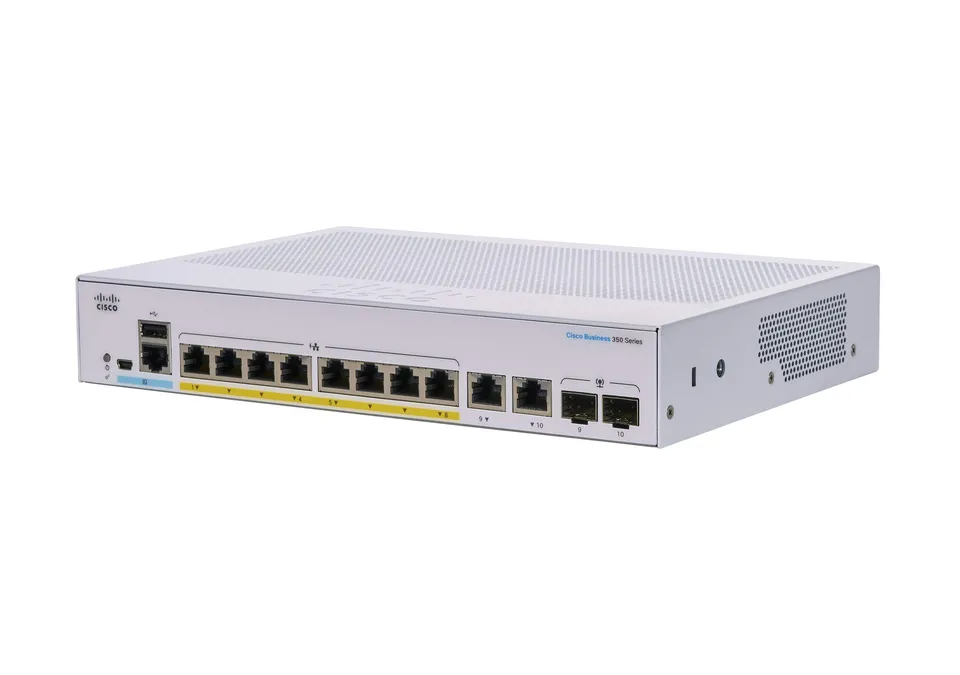 cisco-business-cbs350-8p-2g-managed-switch-8-port-poe-67w image 1