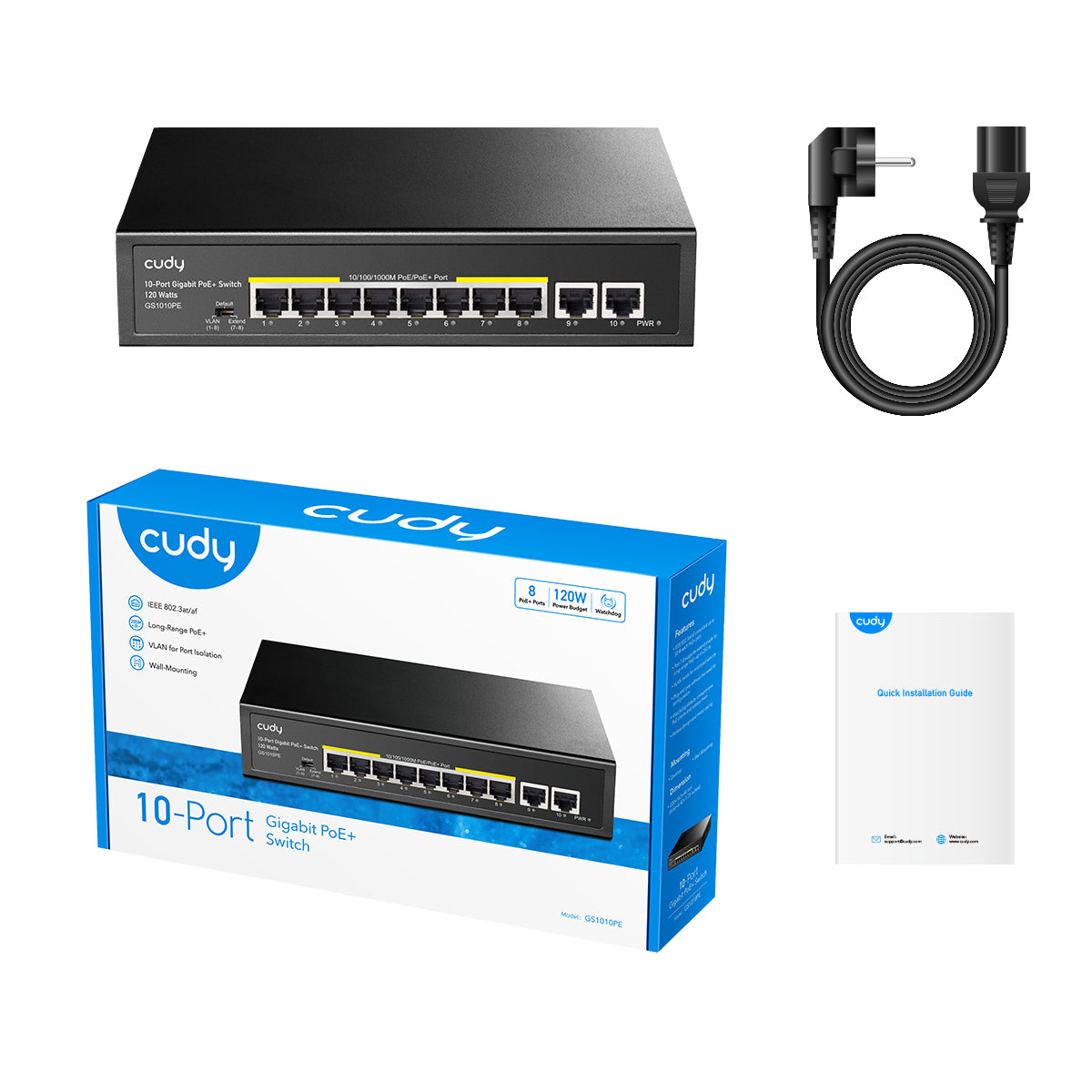 cudy-gs1010pe-10-port-gigabit-poe-switch-120w image 5