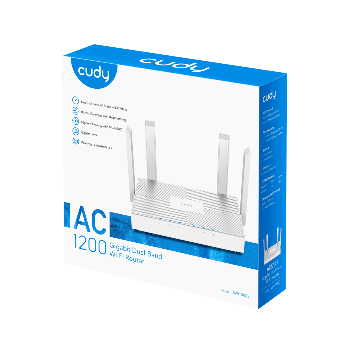 cudy-wr1300e-wlan-router-ac1200-dualband-gigabit image 5