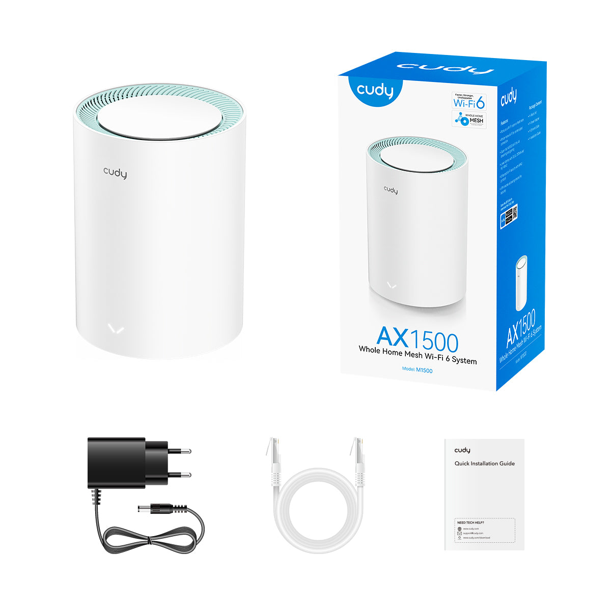 cudy-m1500-ax1500-gigabit-mesh-wi-fi-6-system image 4