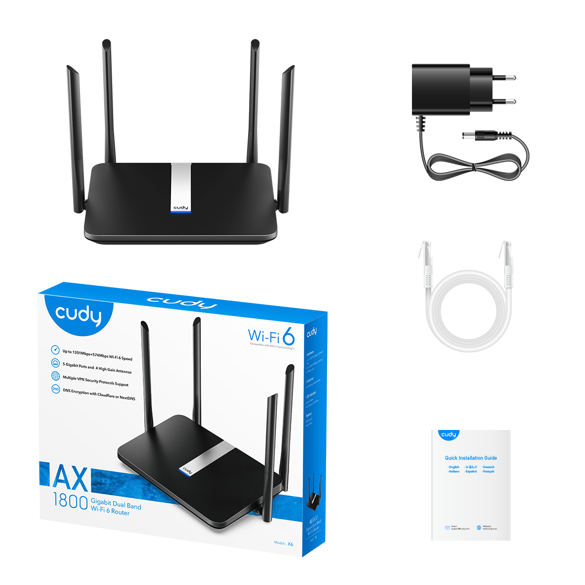 cudy-x6-2-0-ax1800-gigabit-mesh-wifi-6-router-f-r-viele-ger-te image 5