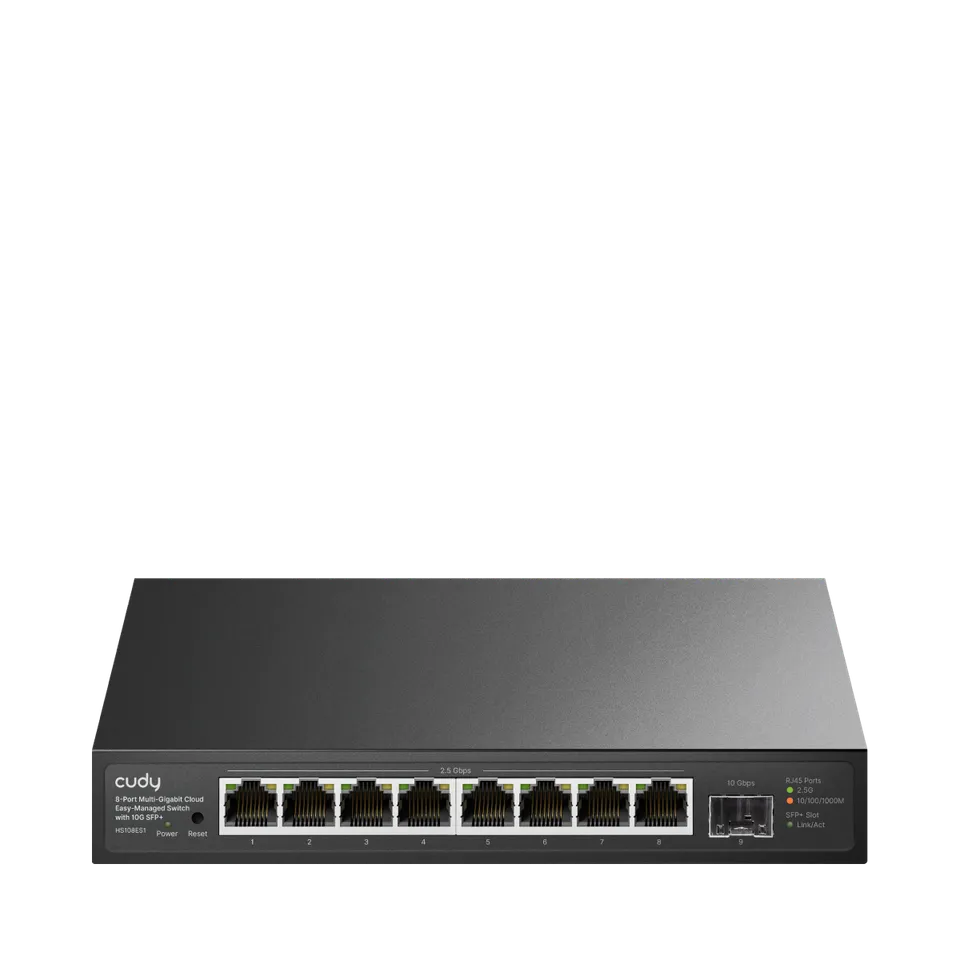 cudy-hs108es1-1-0-8-port-multi-gigabit-switch-mit-10g-sfp image 1