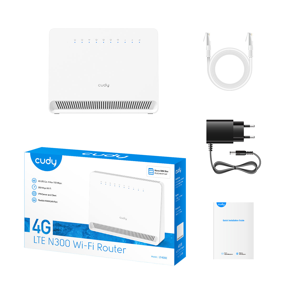 cudy-lt400e-n300-4g-wi-fi-router-nano-sim-4x-lan image 5