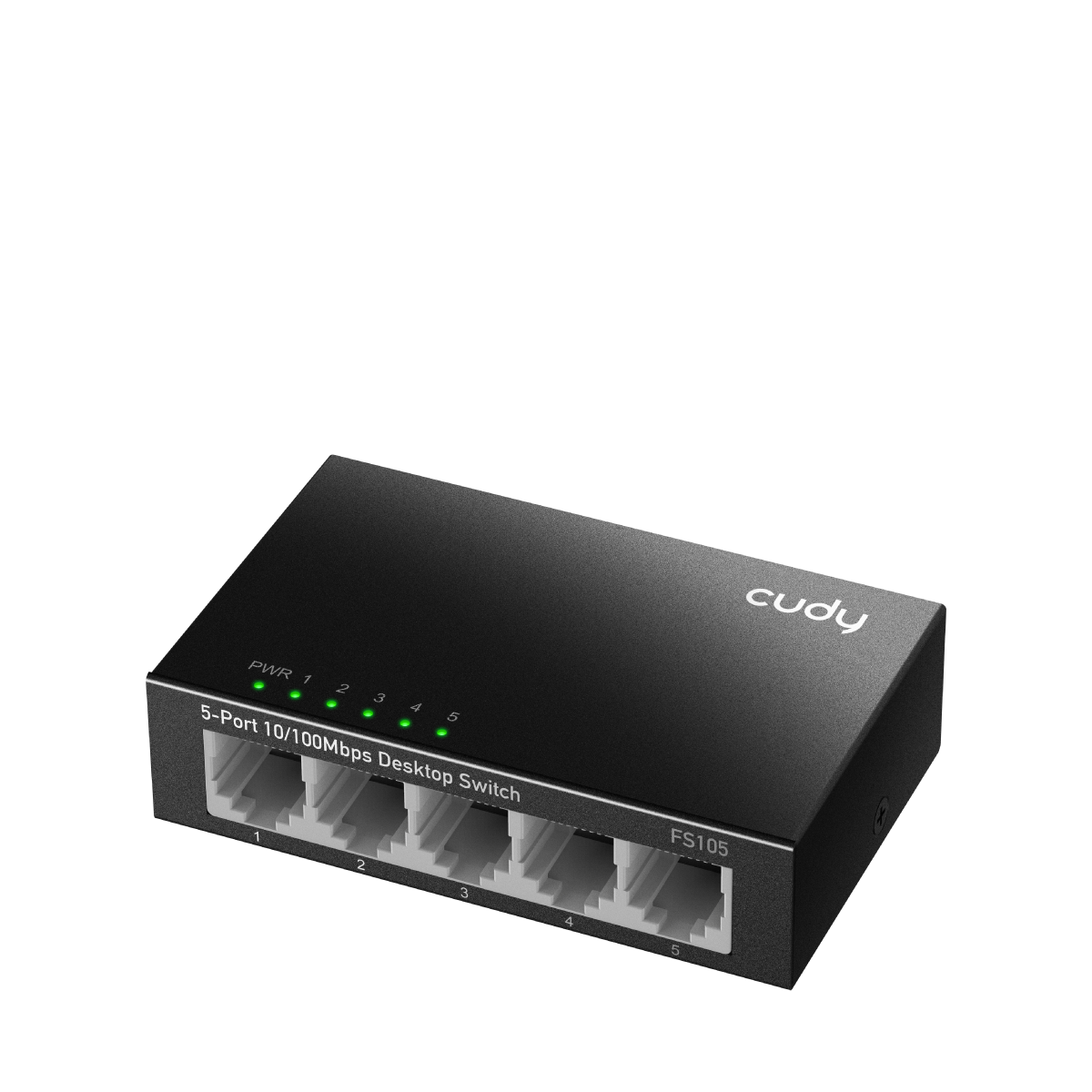 cudy-fs105-5-port-fast-ethernet-switch-metall image 2