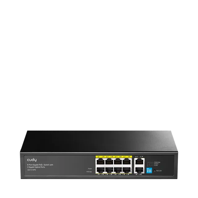 cudy-gs1010pe-8-port-gigabit-poe-switch image 1