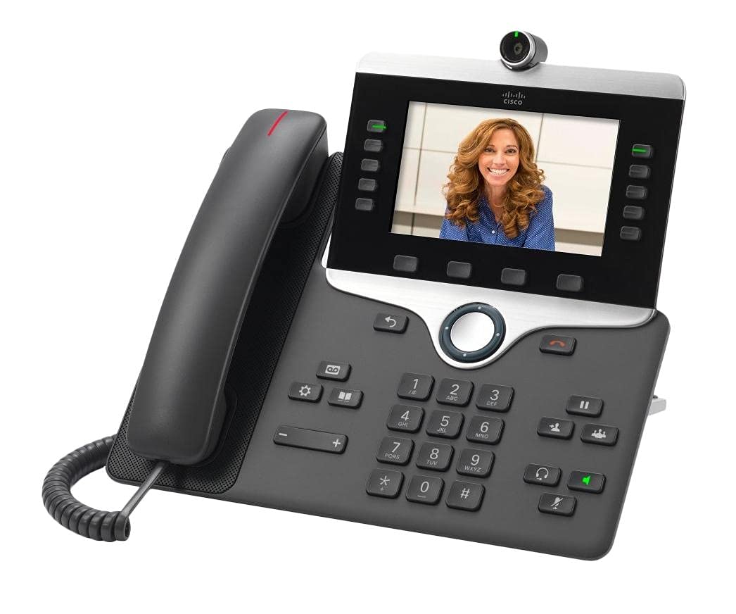 cisco-ip-phone-8845-voip-telefon-sip-holzkohle image 1