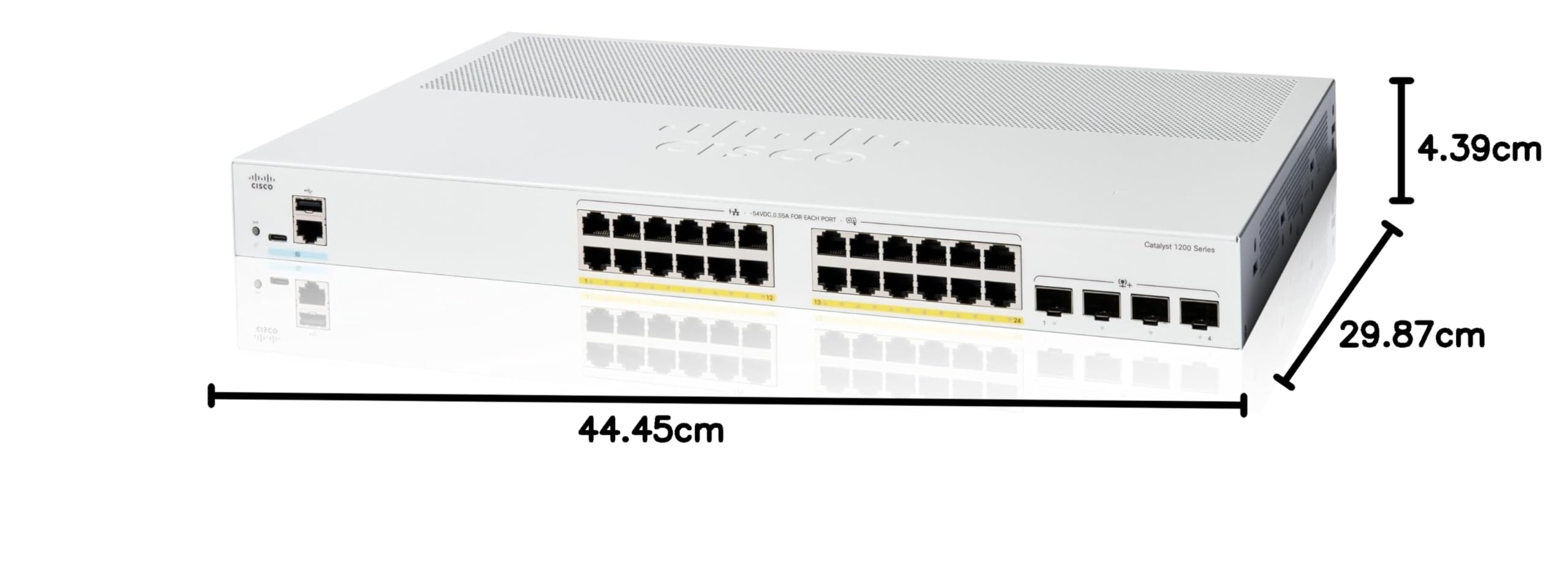 cisco-catalyst-1200-24p-4x-24-port-ge-poe-switch-10g-sfp image 4