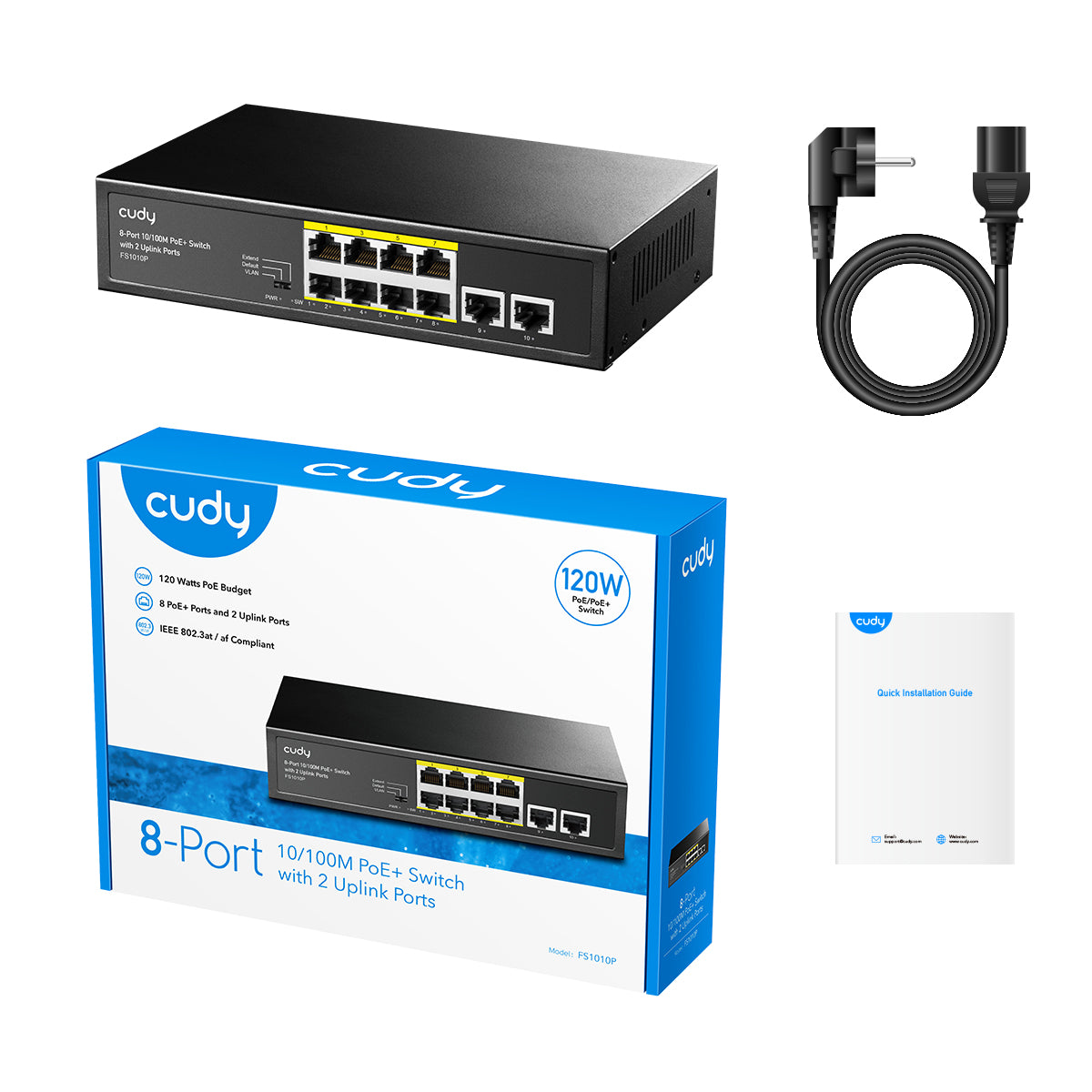 cudy-fs1010p-2-0-8-port-fast-poe-switch-120w-uplink image 5