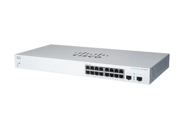 cisco-business-cbs220-16p-2g-switch-16-port-poe-130w image 1