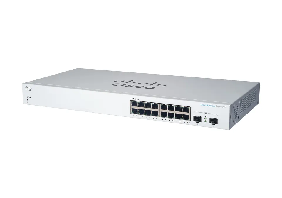 cisco-business-cbs220-16p-2g-switch-16-port-poe-130w image 1