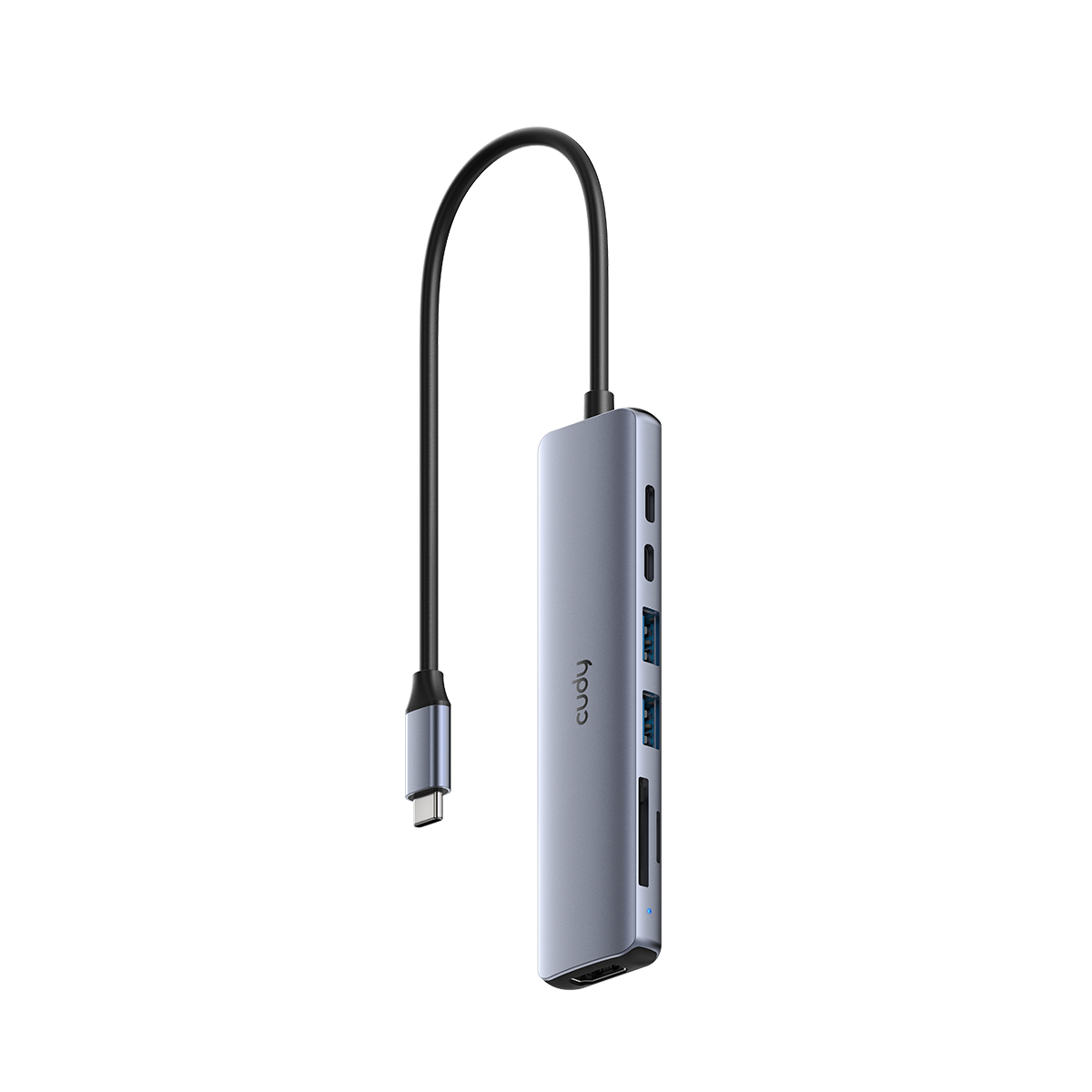 cudy-uh407-7-in-1-usb-c-hub-hdmi-4k-sd image 1