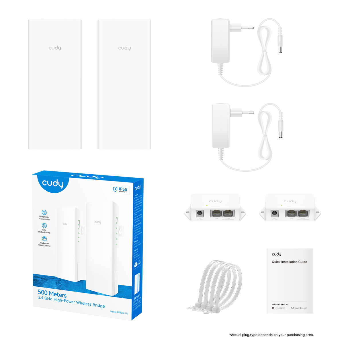 cudy-wb05-kit-1-0-2-4ghz-wlan-bridge-500m-outdoor image 5