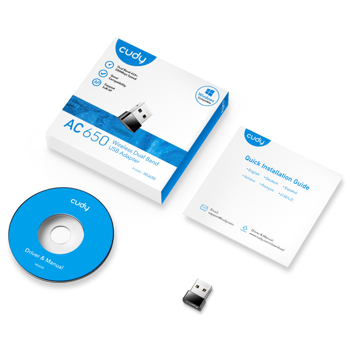 cudy-wu650-ac650-wlan-nano-usb-adapter-dualband image 5