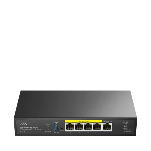 cudy-c200p-gigabit-vpn-router-ap-controller-poe image 1
