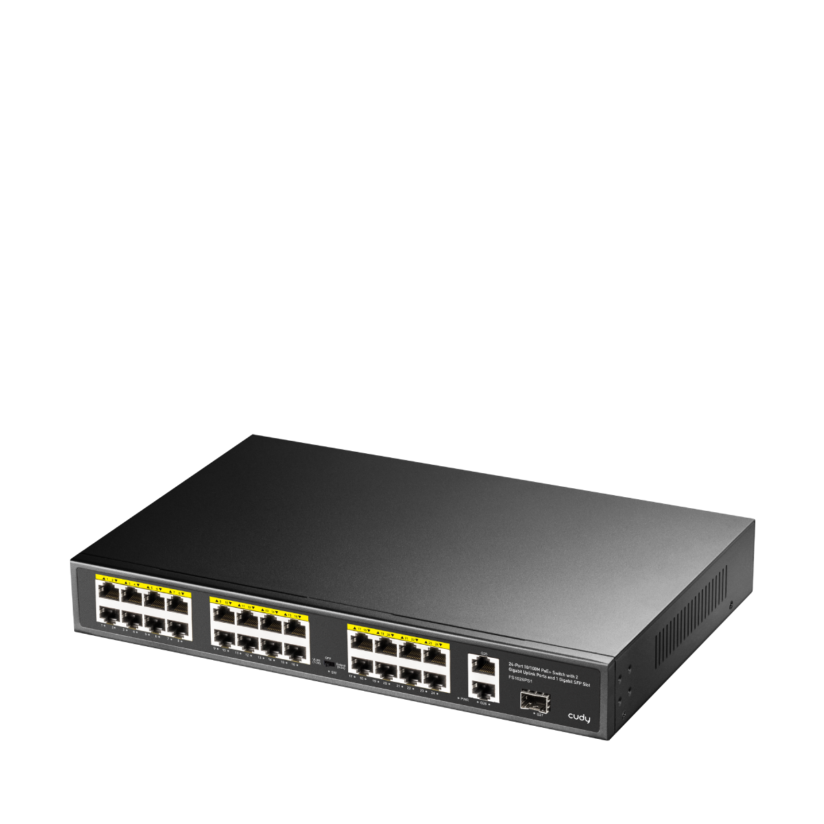 cudy-fs1026ps1-2-0-poe-switch-24-port-300w-rackmontage image 2