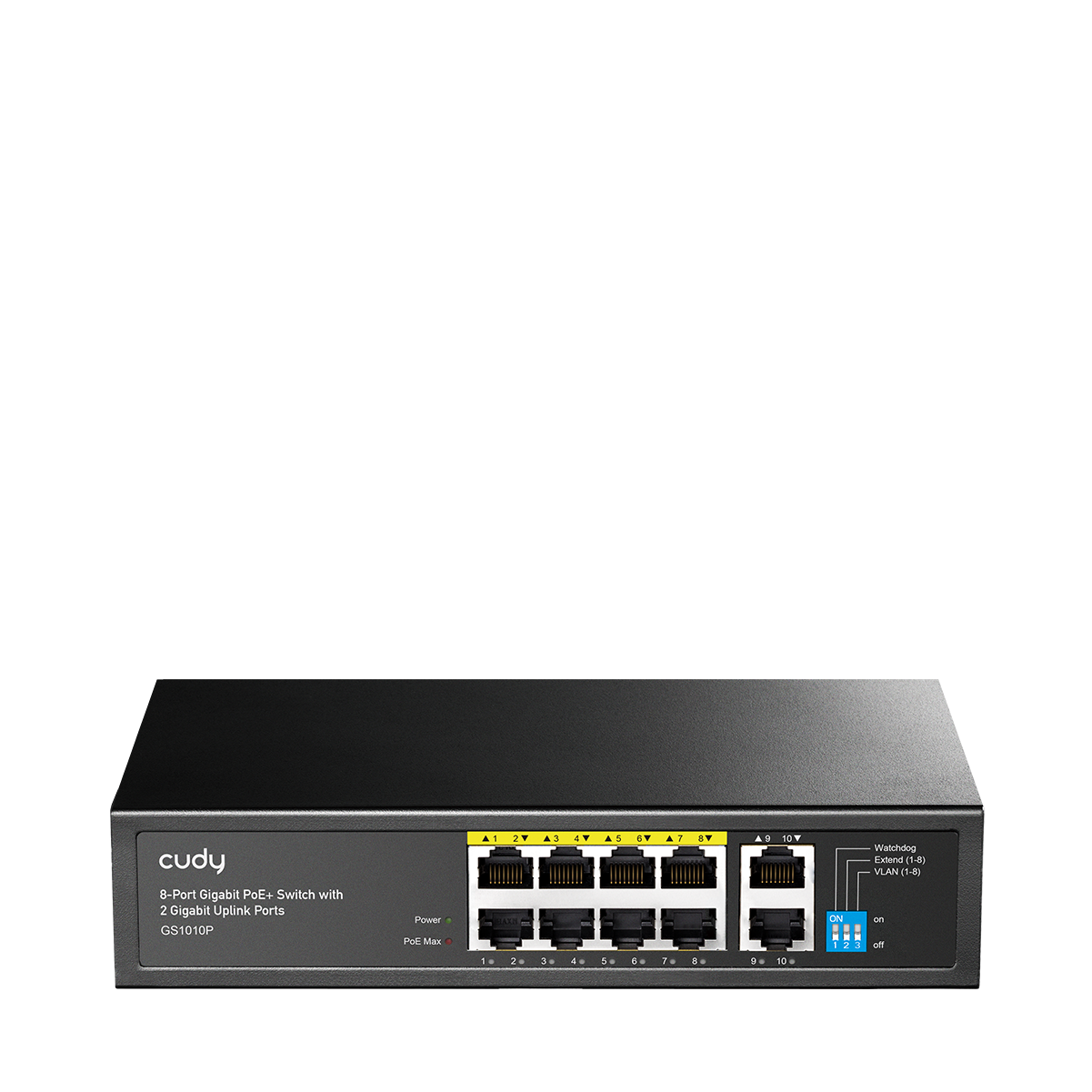cudy-gs1010p-3-0-8-port-gigabit-poe-switch-120w image 1